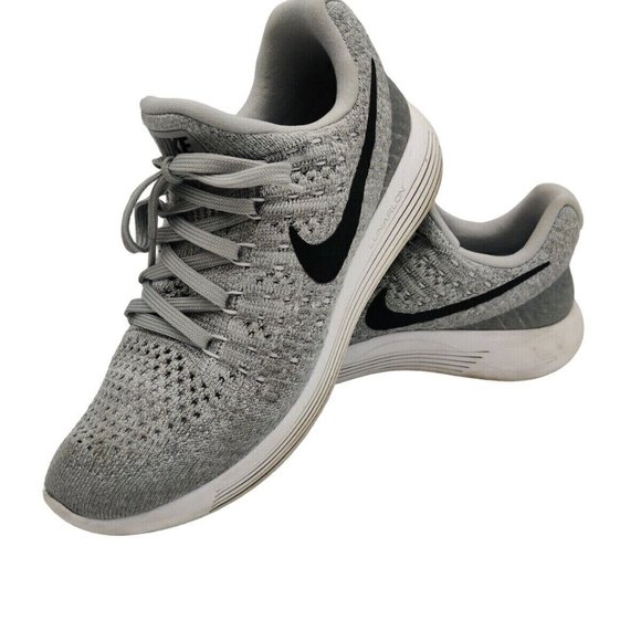 Nike Lunarepic Low Flyknit 2 Women's Running Shoes Wolf Gray 863780-002 Size 7 - Picture 3 of 10